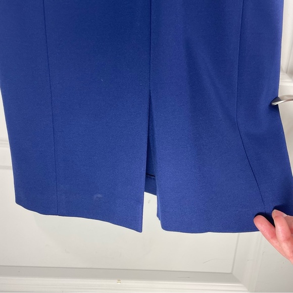 Catherine Malandrino Blue V-Neck Dress Size 2 - Picture 5 of 15